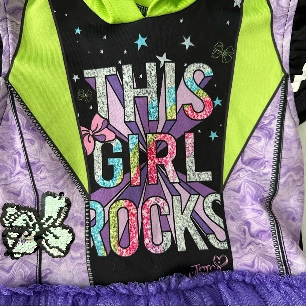 Nickelodeon Girls Jojo Siwa Dress Size XS 4/5